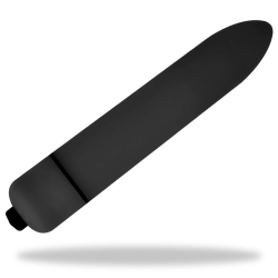 mini balle vibrante 9 cm noire