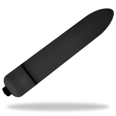 mini balle vibrante 9 cm noire