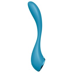 vibrateur multi g-spot flex 5 bleu