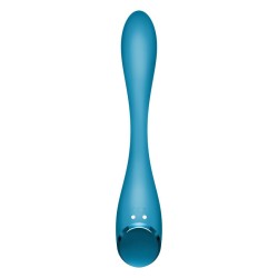 vibrateur multi g-spot flex 5 bleu