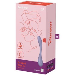 vibrateur multi g-spot flex 5 lilas
