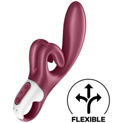 vibration de lapin touch me rouge