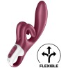 vibration de lapin touch me rouge
