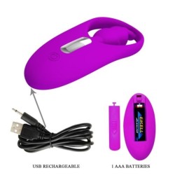 wild rabbit stimulateur pour culottes avec télécommande lilas