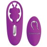 stimulateur papillon dancing pour culottes avec télécommande lilas