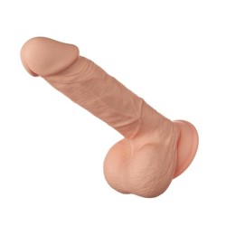 belle rencontre bahamut gode réaliste flexible 21.8 cm naturel