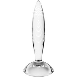 plug anal en cristal étincelant