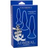 admiral kit 3 plug anal bleu
