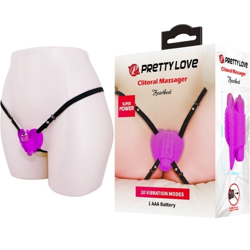 masseur de clitoris heartbeat 10 modes de vibration violet masseur de clitoris heartbeat 10 modes de vibration violet