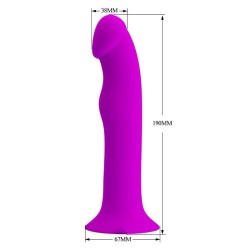 vibrateur murray et stimulateur de point g violet