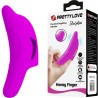 puissant stimulateur de doigts violet delphini