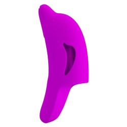 puissant stimulateur de doigts violet delphini