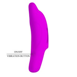 puissant stimulateur de doigts violet delphini
