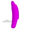 puissant stimulateur de doigts violet delphini