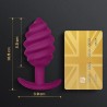 gplug twist 2 plug anal violet