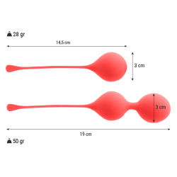 pack balles kegel kendall rouge