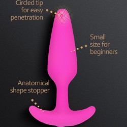 gplug plug anal vibrateur xs fuchsia