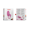 oeuf vibrant tokyo rose 7,5 x 3,2 cm application gratuite