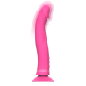 gode vibrateur en silicone rose michelangelo