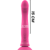 gode vibrateur en silicone rose michelangelo