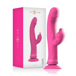 vibrateur julio rabbit silicone rose