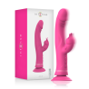 vibrateur julio rabbit silicone rose
