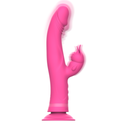 vibrateur julio rabbit silicone rose