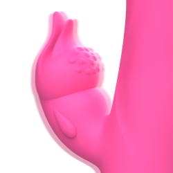 vibrateur julio rabbit silicone rose