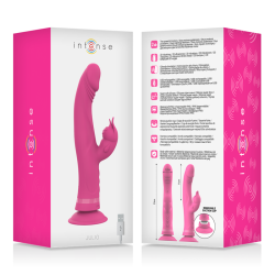vibrateur julio rabbit silicone rose
