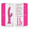 vibrateur julio rabbit silicone rose