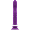 vibrateur en silicone casanova rabbit triple moteur violet
