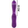 vibrateur flexible harry avec langue violet
