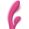 vibrateur luigi rabbit silicone liquide rose