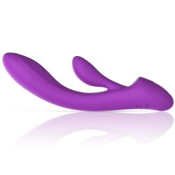 luigi rabbit vibrateur liquide silicone violet