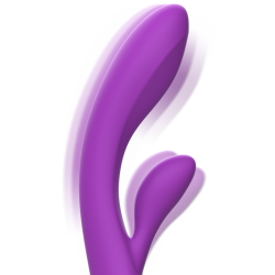 luigi rabbit vibrateur liquide silicone violet