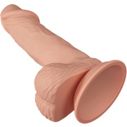 belle rencontre zebulon gode réaliste flexible 19.4 cm naturel