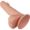 belle rencontre zebulon gode réaliste flexible 19.4 cm naturel
