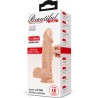 belle rencontre zebulon gode réaliste flexible 19.4 cm naturel