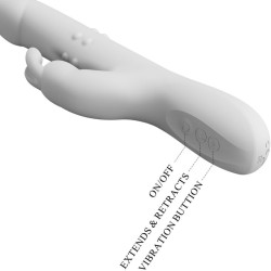 vibrateur reese avec rotation argentée
