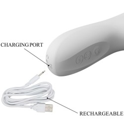 vibrateur reese avec rotation argentée