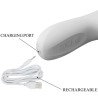 vibrateur reese avec rotation argentée