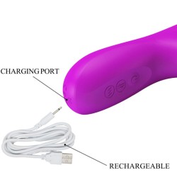 vibrateur reese avec rotation violet