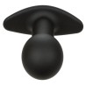 rock bottom plug anal 10 vibrations silicone noir