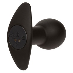 rock bottom plug anal 10 vibrations silicone noir