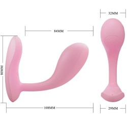 baird application g-spot 12 vibrations rechargeable rose