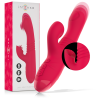 vibrateur up & down rechargeable multifonction dua avec langue rouge