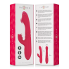 vibrateur up & down rechargeable multifonction dua avec langue rouge