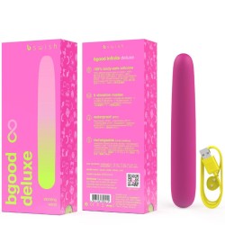 vibrateur rechargeable b swish - bgood infinite deluxe silicone rose