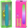 vibrateur rechargeable b swish - bgood infinite deluxe silicone bleu