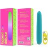 vibrateur rechargeable b swish - bgood infinite deluxe silicone bleu